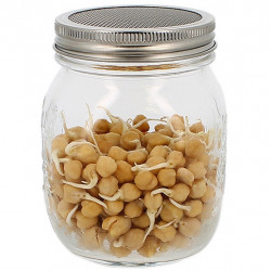 Bocal germoir - Graines potagères / Germes de graines & Micro-pousses -  Samen-Mauser